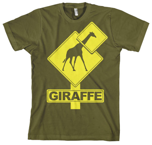 Giraffe Sign T-Shirt