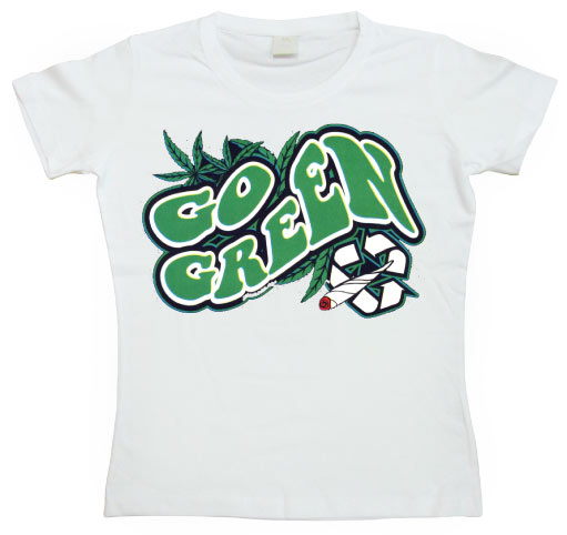 Go Green! Girly T-shirt