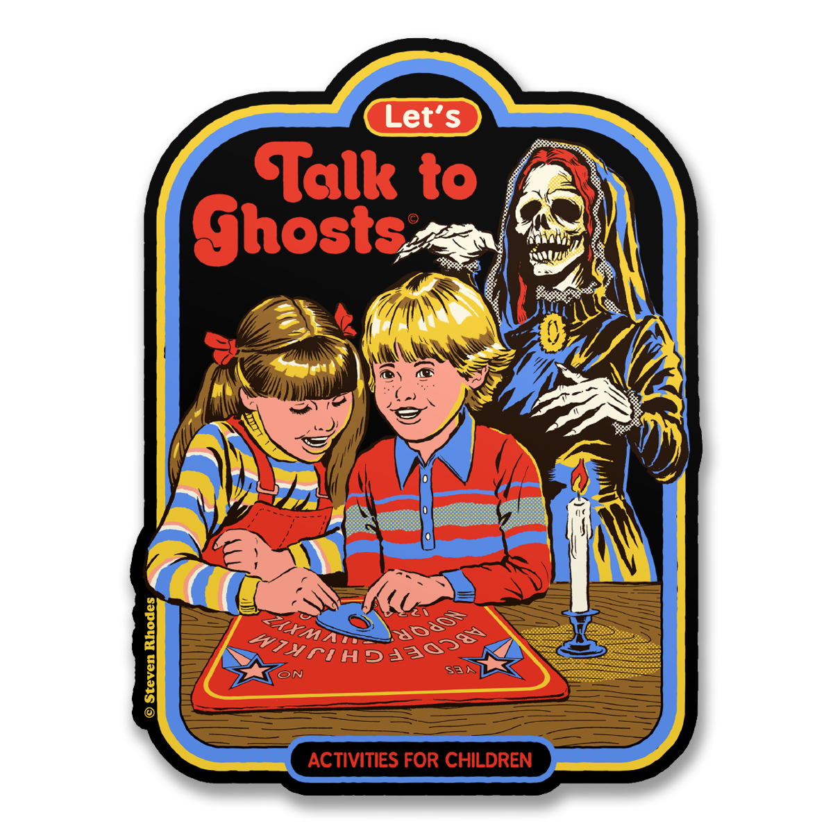 Steven Rhodes - Talk To Ghosts Sticker