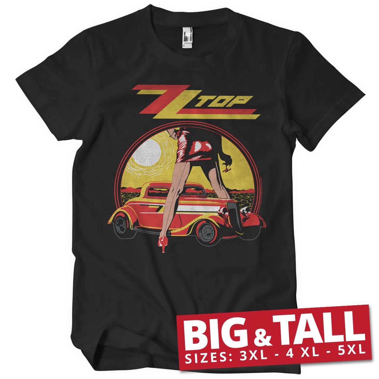 ZZ Top - Hot Legs Big & Tall T-Shirt
