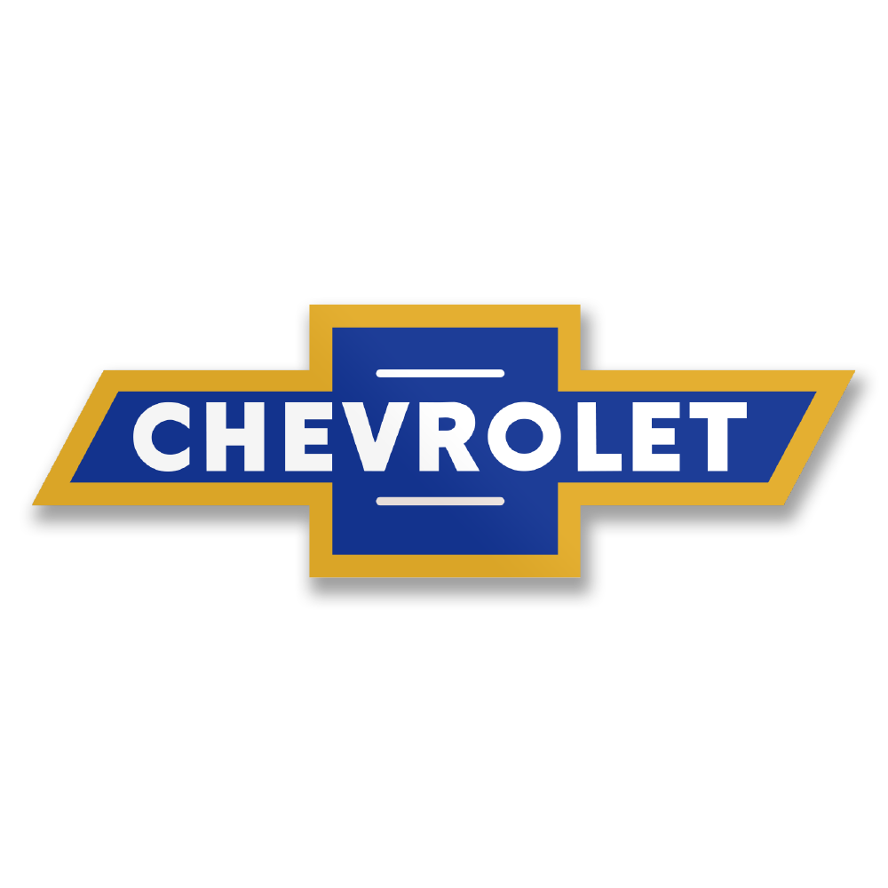 Chevrolet Retro Bowtie Logo Sticker