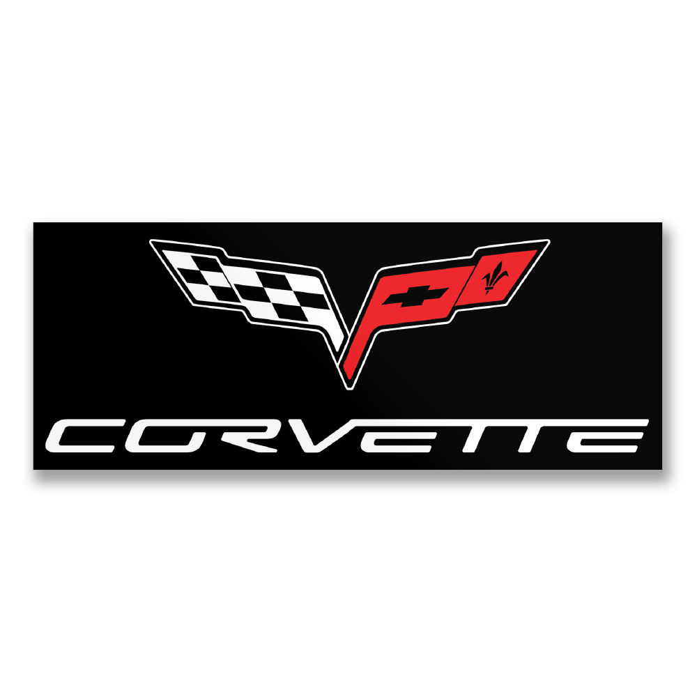 Chevrolet Corvette C6 Logo Sticker