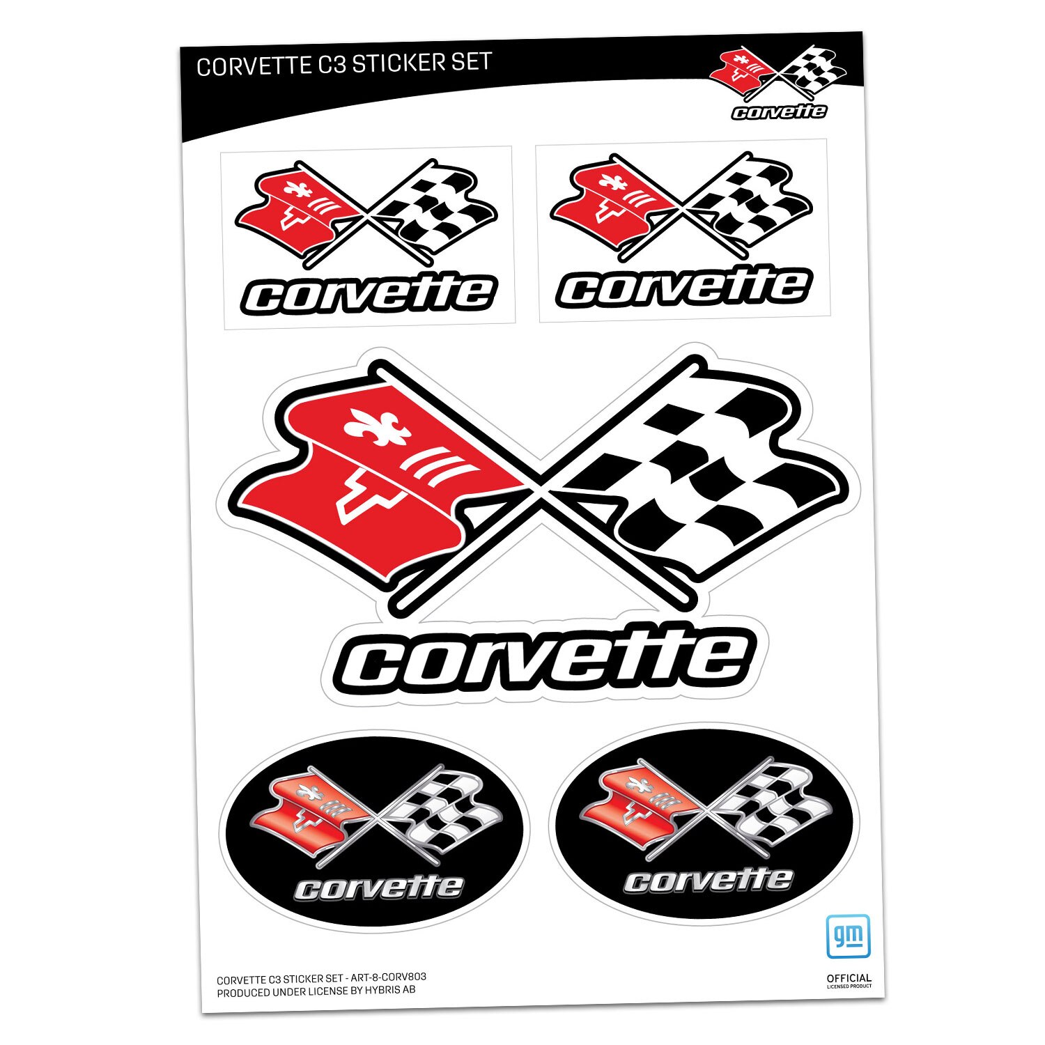 Corvette C3 Sticker Set
