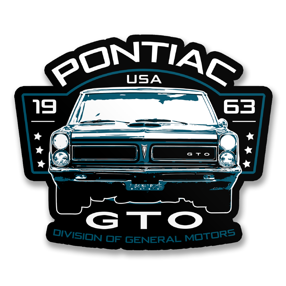 Pontiac GTO Sticker