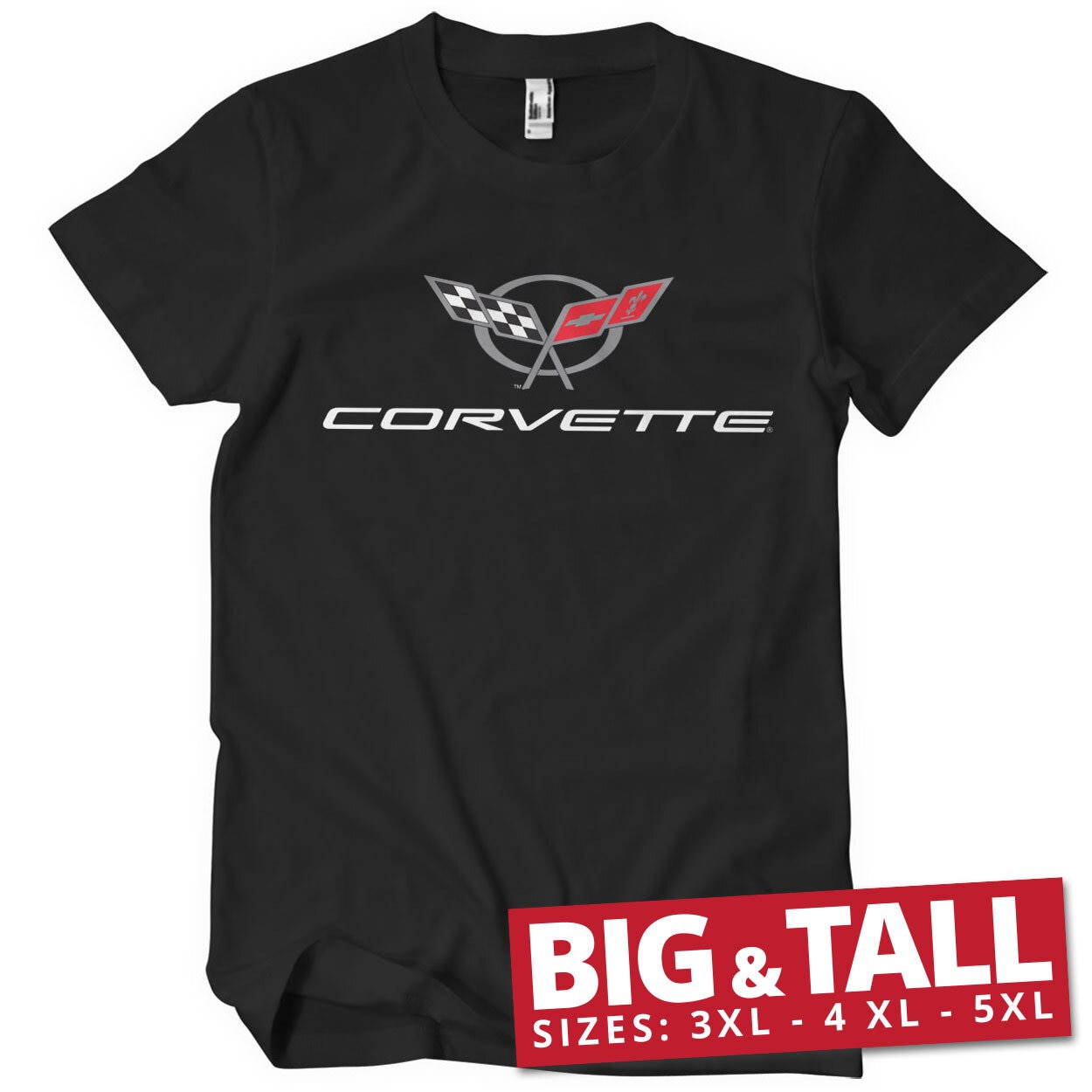 Corvette C5 Logo Big & Tall T-Shirt