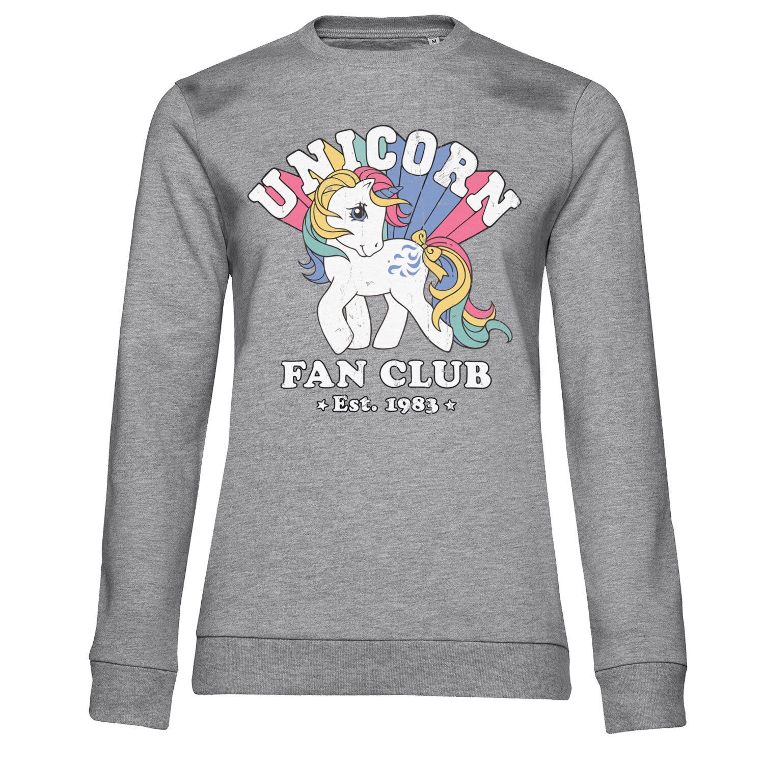Unicorn Fan Club Girly Sweatshirt 