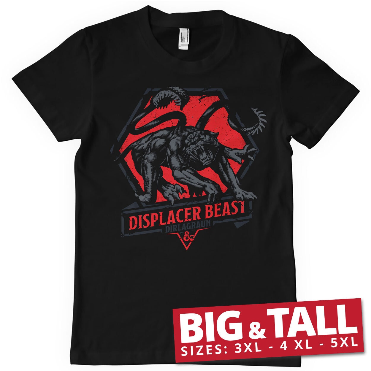 Displacer Beast Big & Tall T-Shirt