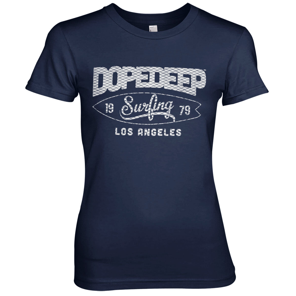 D&D Los Angeles Surfing Girly Tee