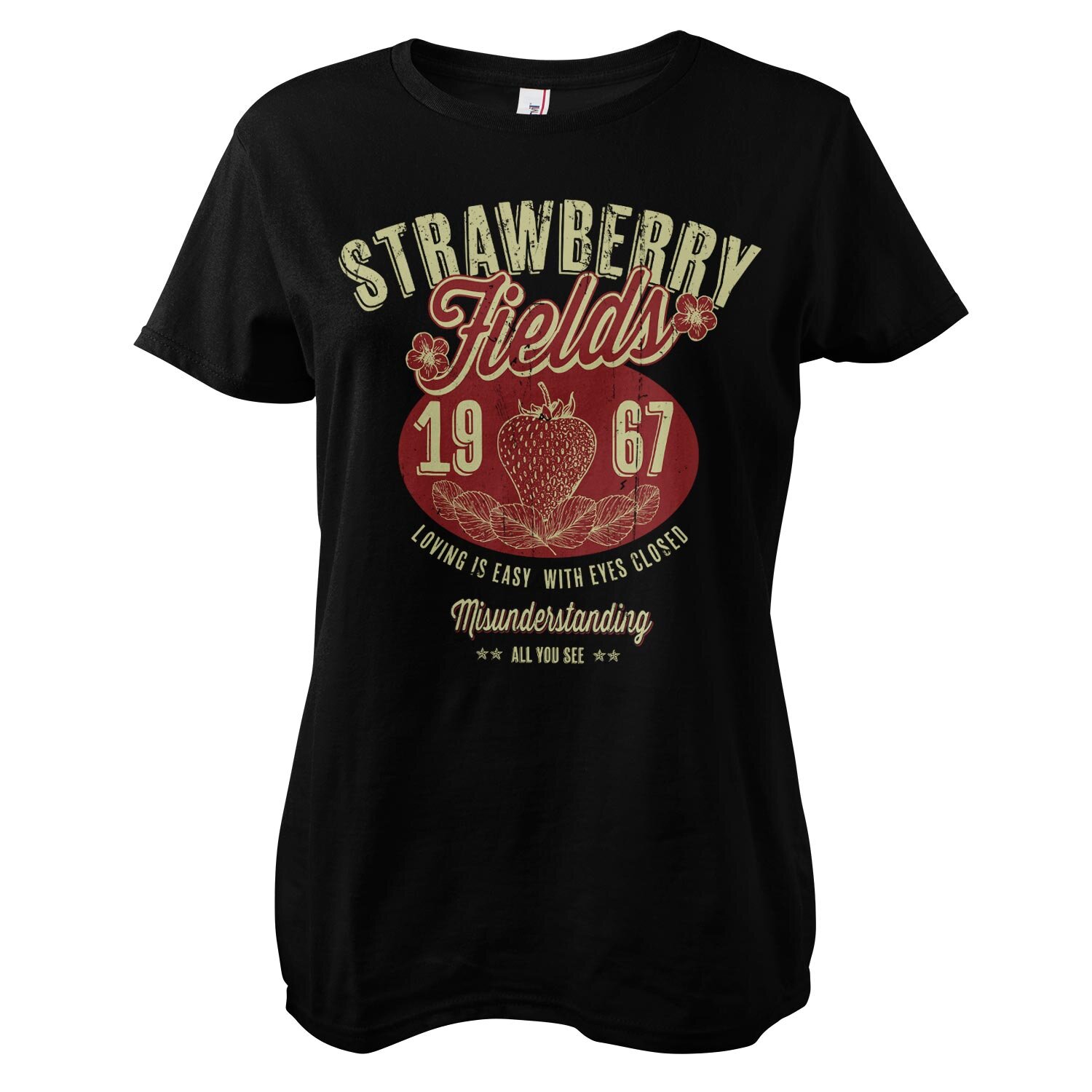 Strawberry Fields Girly Tee