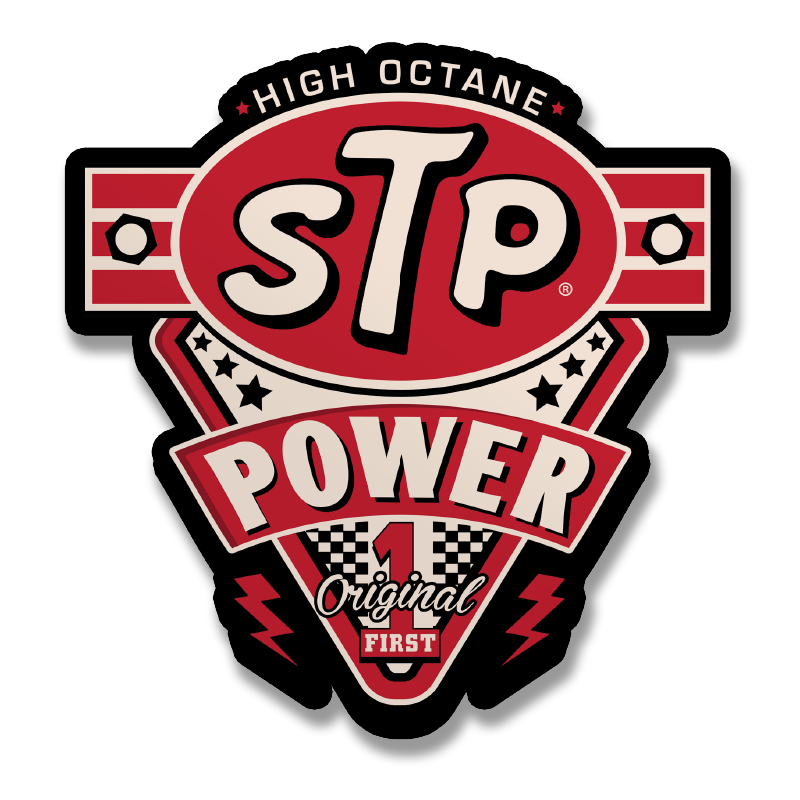 STP Power Sticker