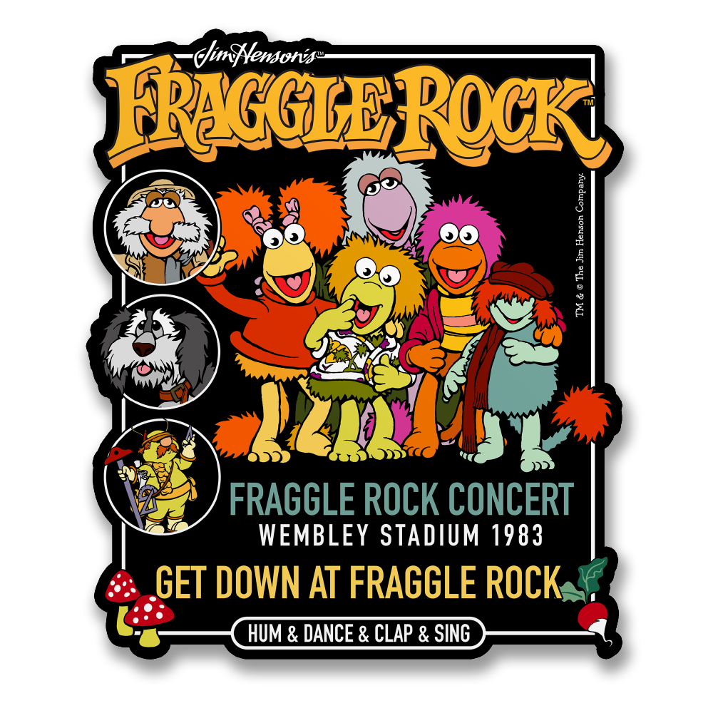 Fraggle Rock in Concert Sticker