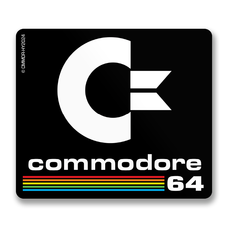 C64 Logotype Sticker