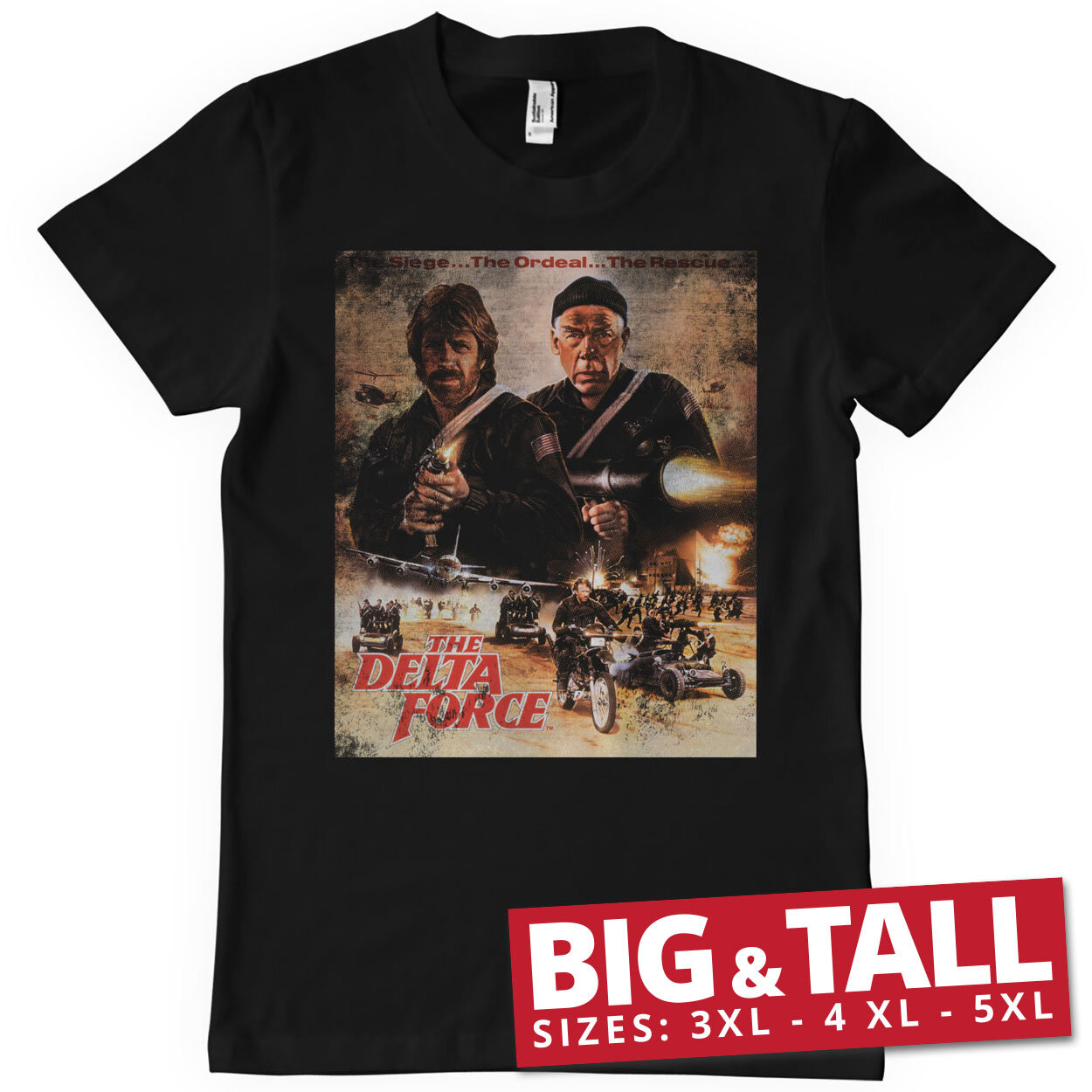 The Delta Force Vintage Poster Big & Tall T-Shirt