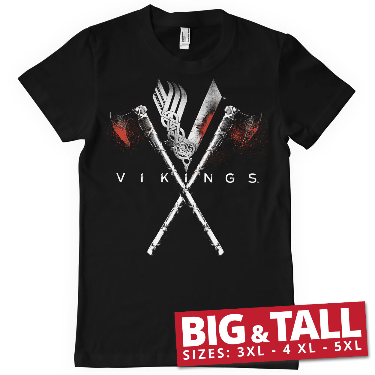 Vikings Axes Big & Tall T-Shirt