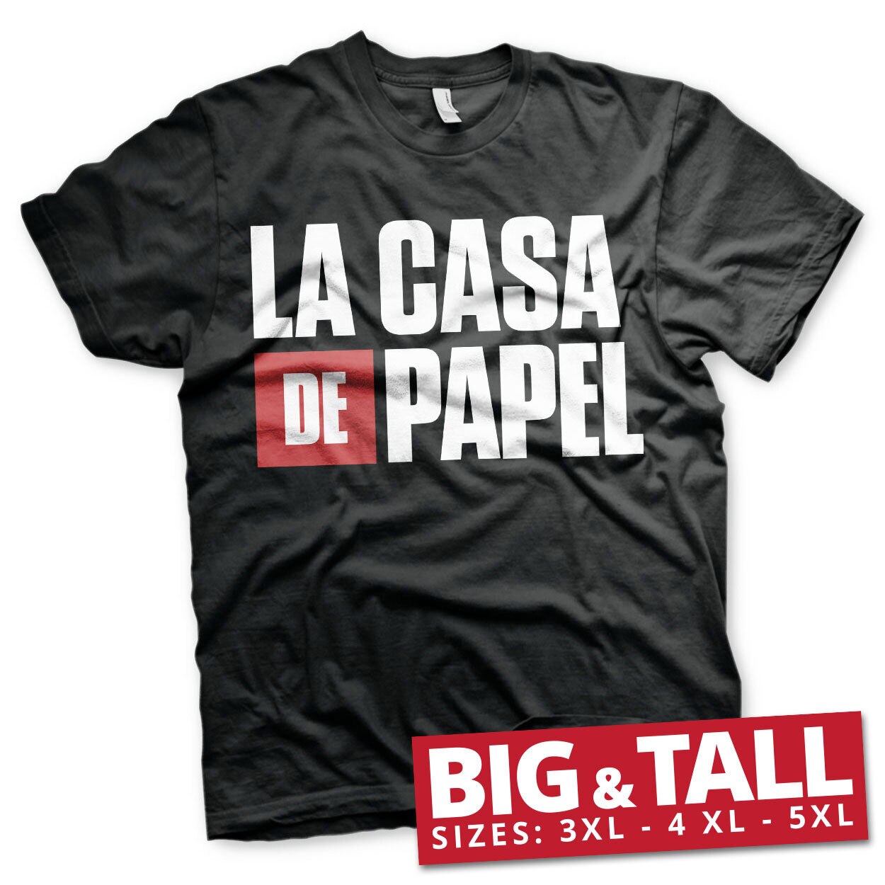 La Casa De Papel Logo Big & Tall T-Shirt