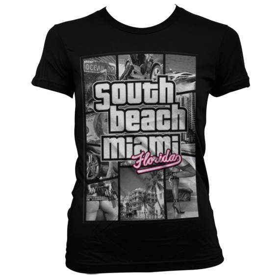 South Beach Miami Girly T-Shirt