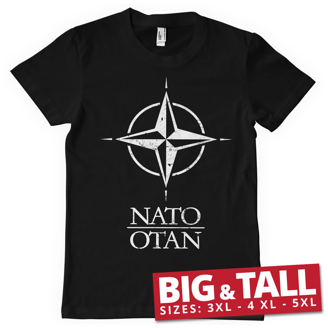 NATO Washed Logo Big & Tall T-Shirt