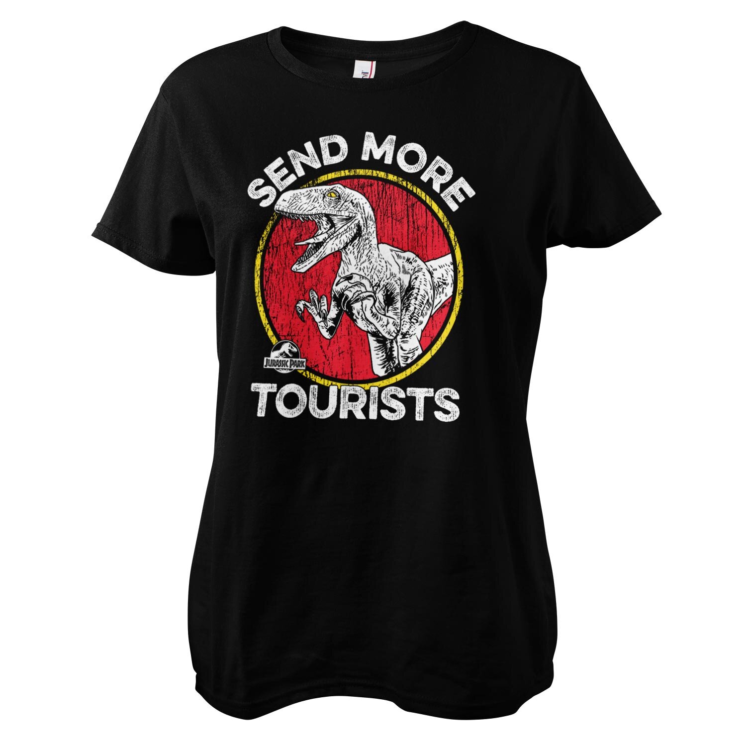 Jurassic Park - Send More Tourists Girly Tee