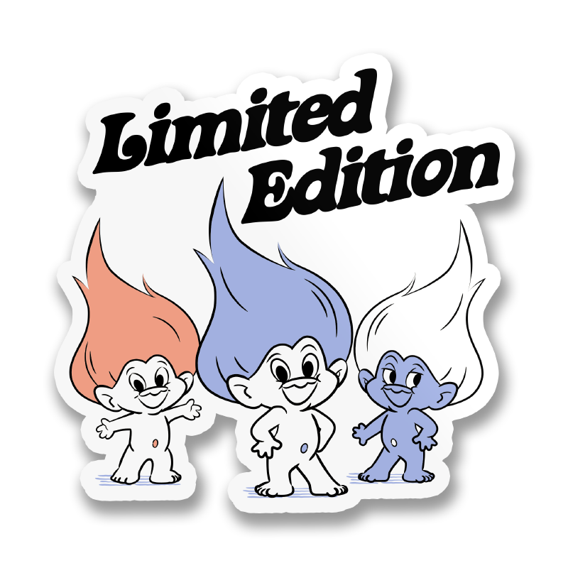 Trolls - Limited Edition Sticker