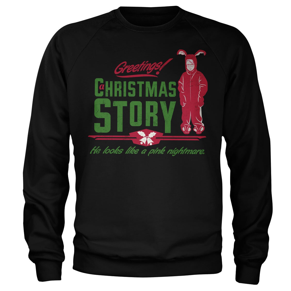 A Christmas Story - Pink Nightmare Sweatshirt