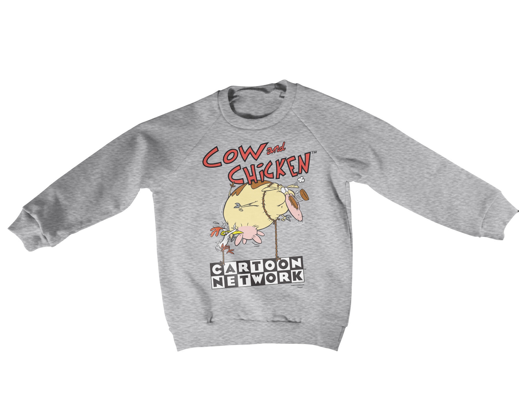 Cow and Chicken Balloon Kids Sweatshirt