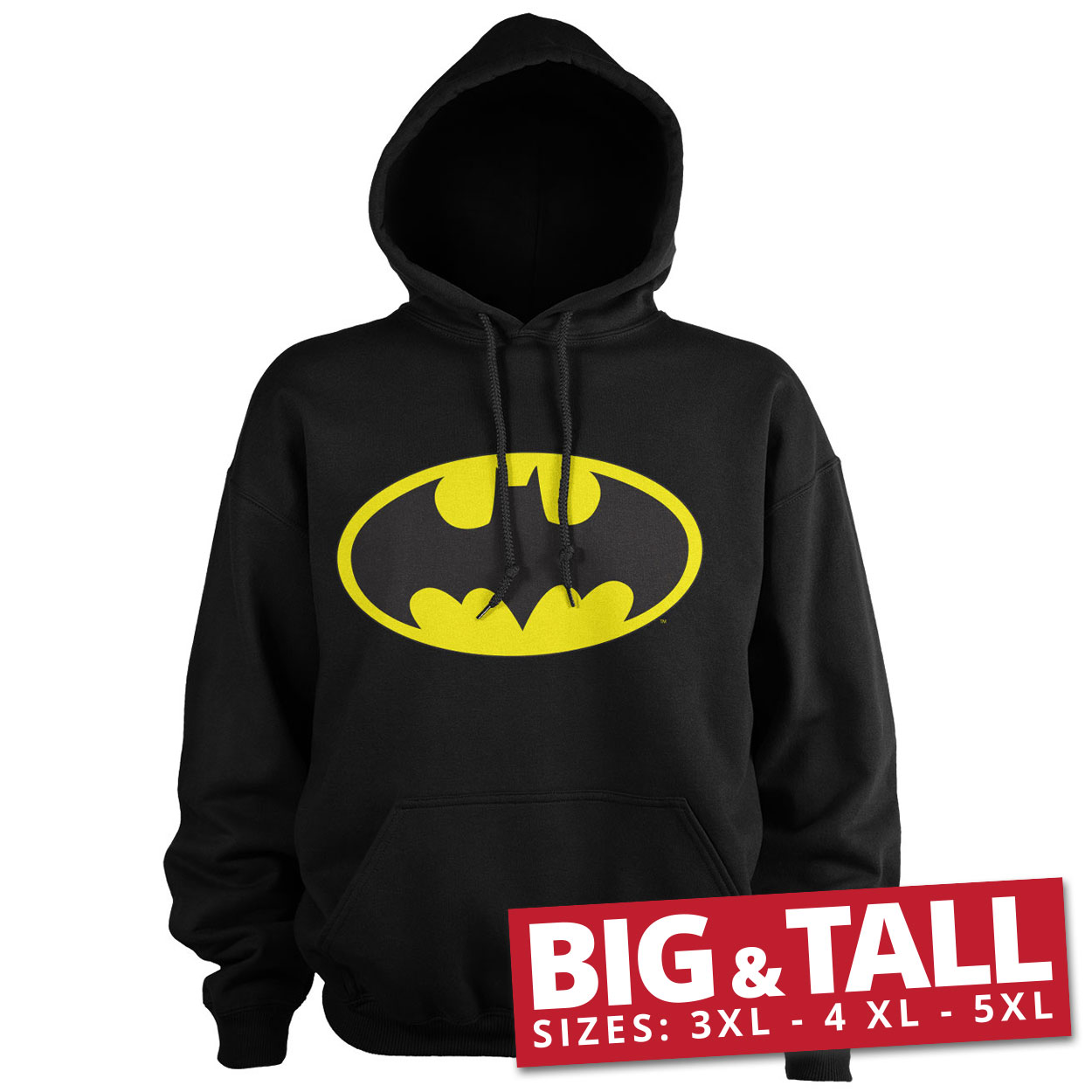 Batman Signal Logo Big & Tall Hoodie