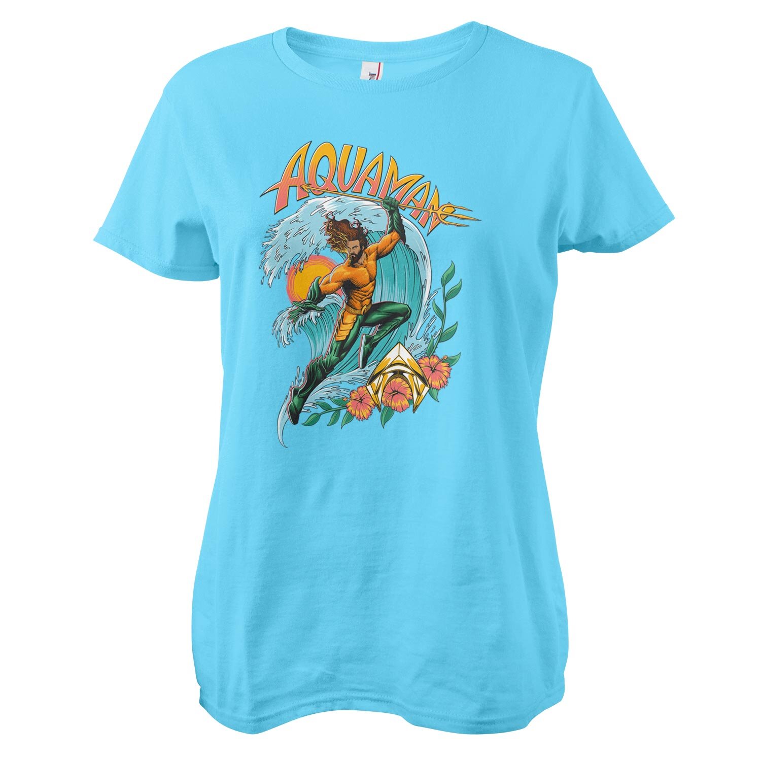 Aquaman Surf Style Girly Tee
