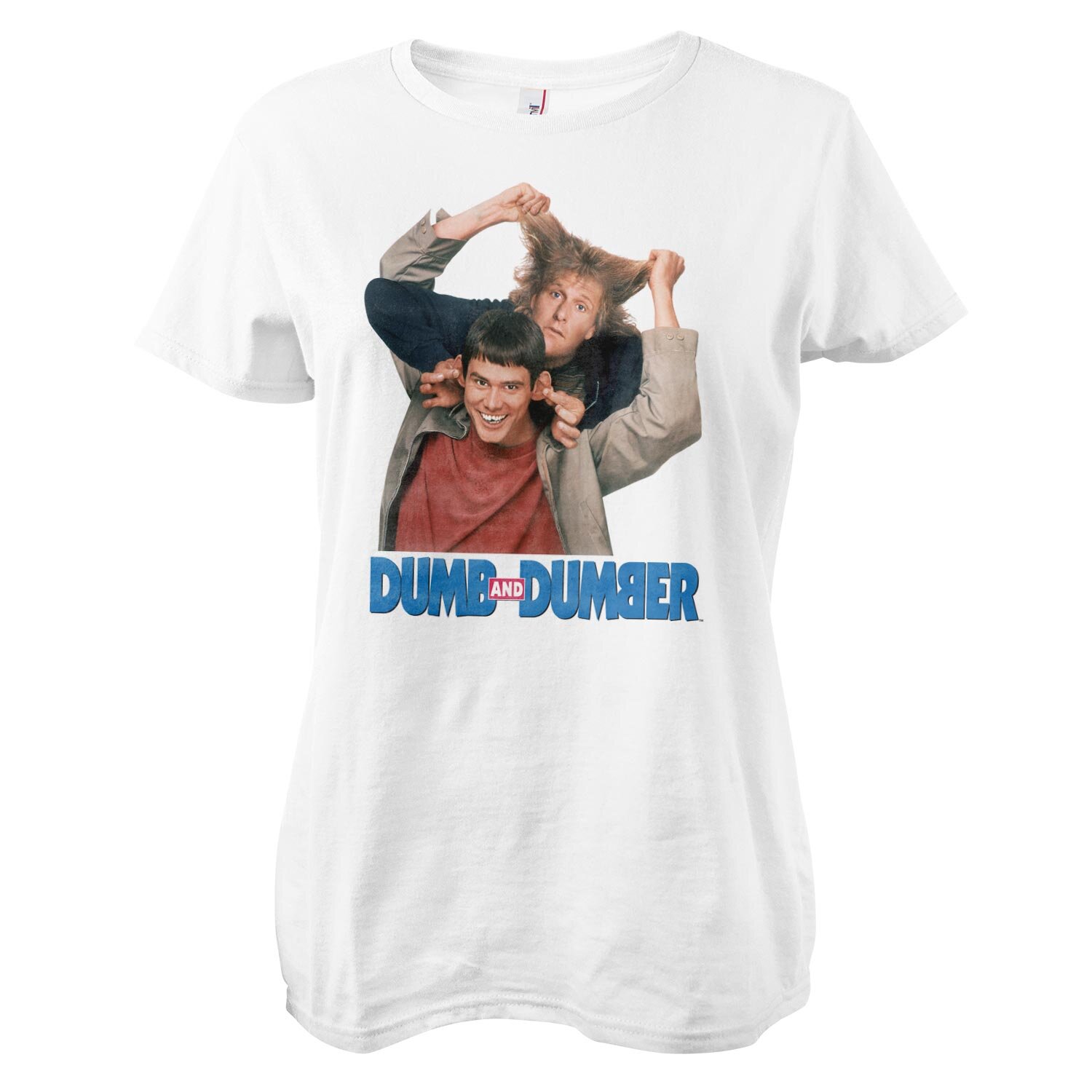 Dumb And Dumber Washed Poster Girly Tee