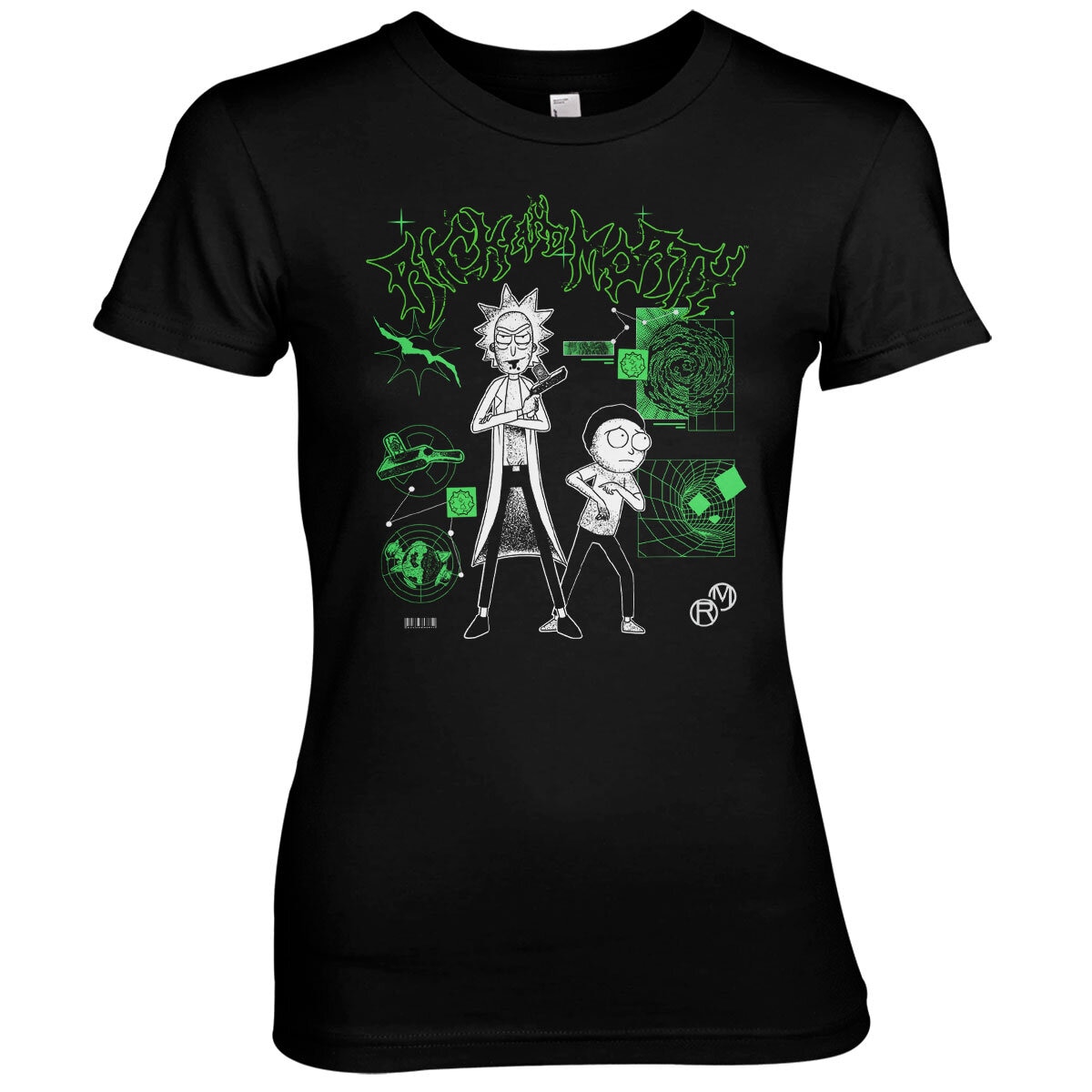 Rick and Morty LAB Girly Tee
