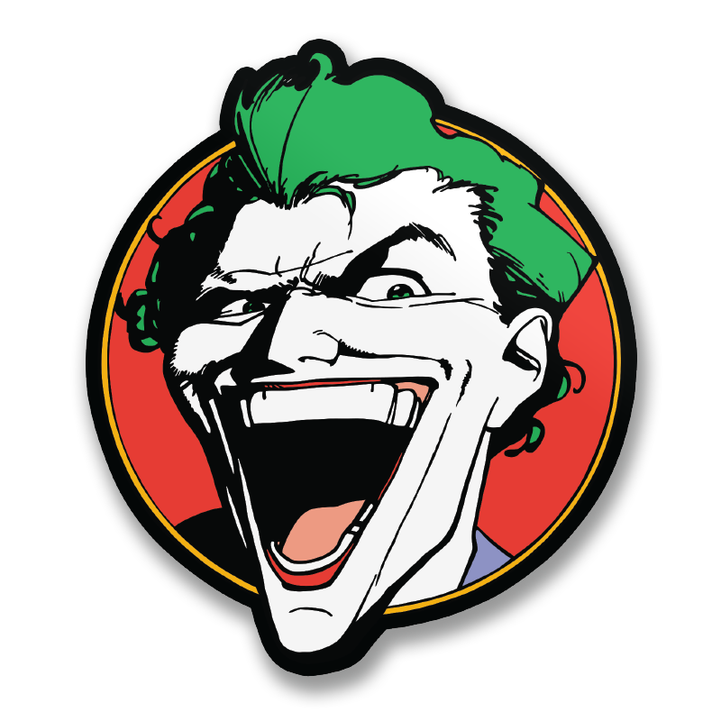 Big Joker Smile Sticker