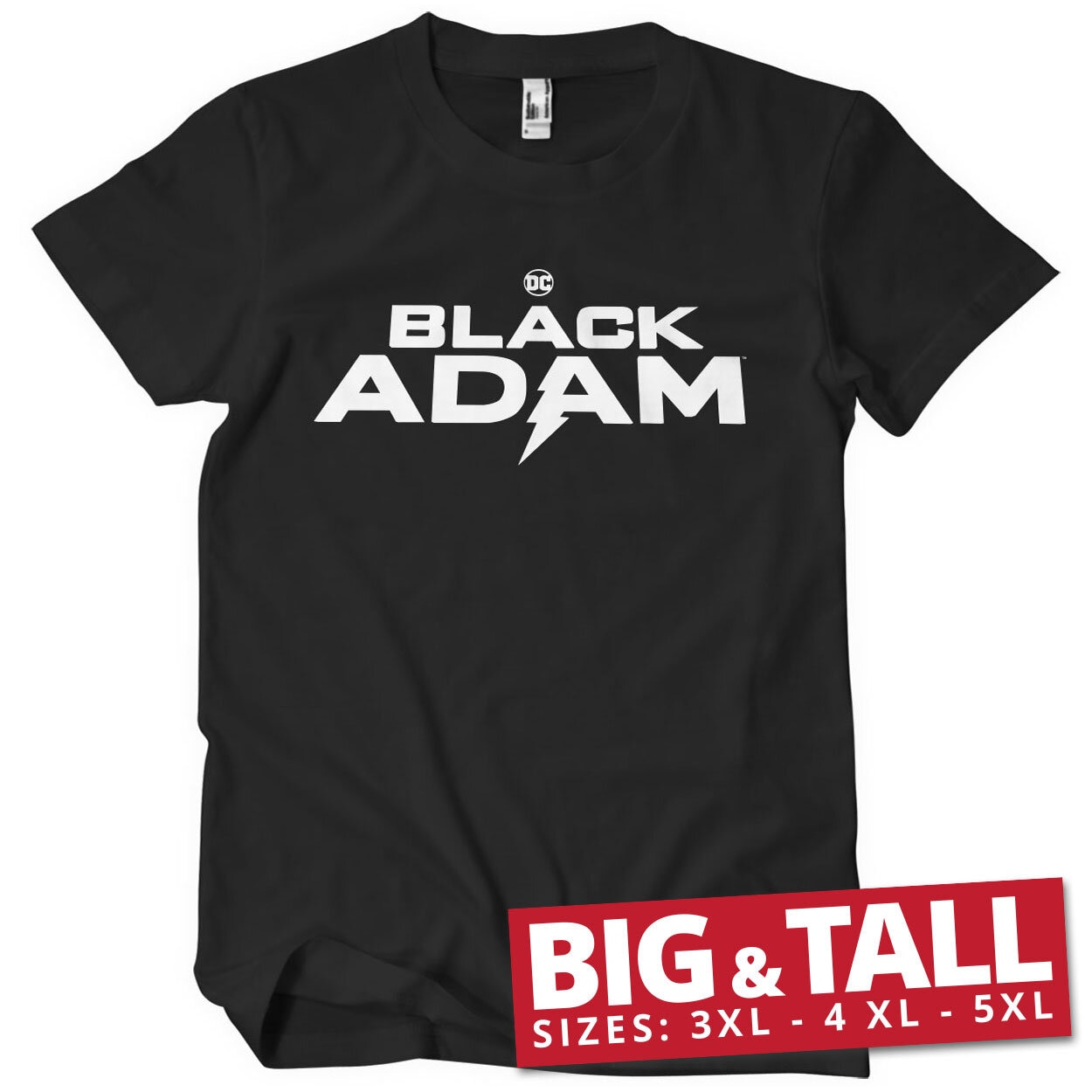 Black Adam Logo Big & Tall T-Shirt