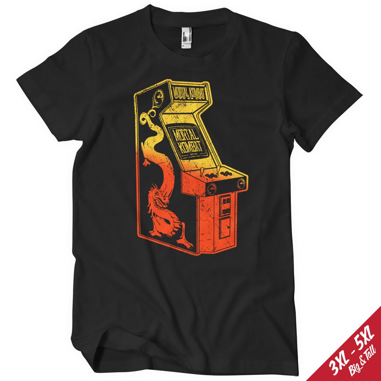 Mortal Kombat Arcade Big & Tall T-Shirt