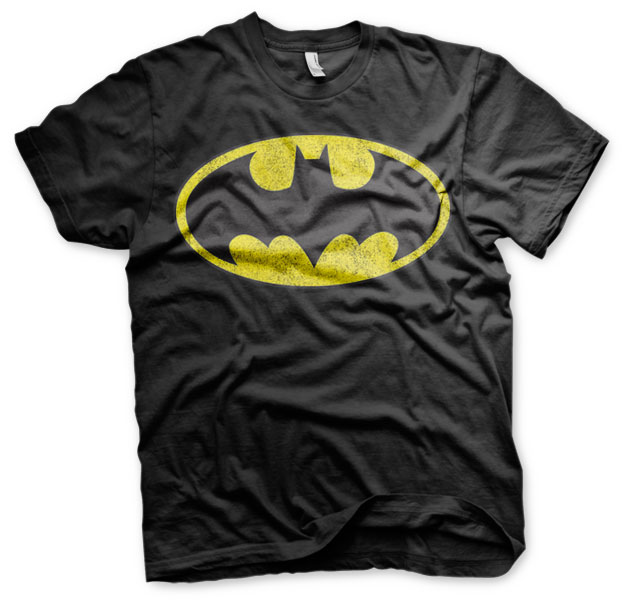 Batman Distressed Logo T-Shirt