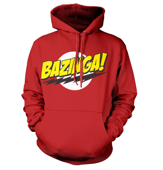 Bazinga Super Logo Hoodie